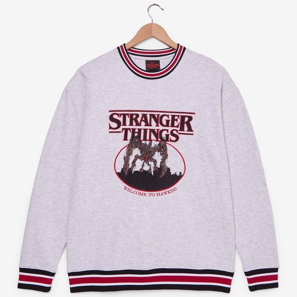 Stranger Things Womens Mind Flayer Crewneck Sweater